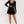 Load image into Gallery viewer, Satin Mini Skirt I Black