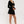 Load image into Gallery viewer, Satin Mini Skirt I Black