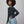 Load image into Gallery viewer, Cecelia Burnout Long Sleeve I Navy
