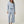 Load image into Gallery viewer, Hayden French Terry Quarter Zip I Bleached Indigo