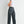 Load image into Gallery viewer, Arched Leg Jean Twist I Washed Black