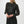Load image into Gallery viewer, Ryan Pleated Chiffon Shift Dress I Black