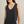 Load image into Gallery viewer, Sloane V neck top I Black