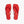 Load image into Gallery viewer, Square Toe Lily | Red