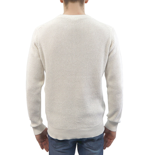 EGG WHITE KNIT SWEATER