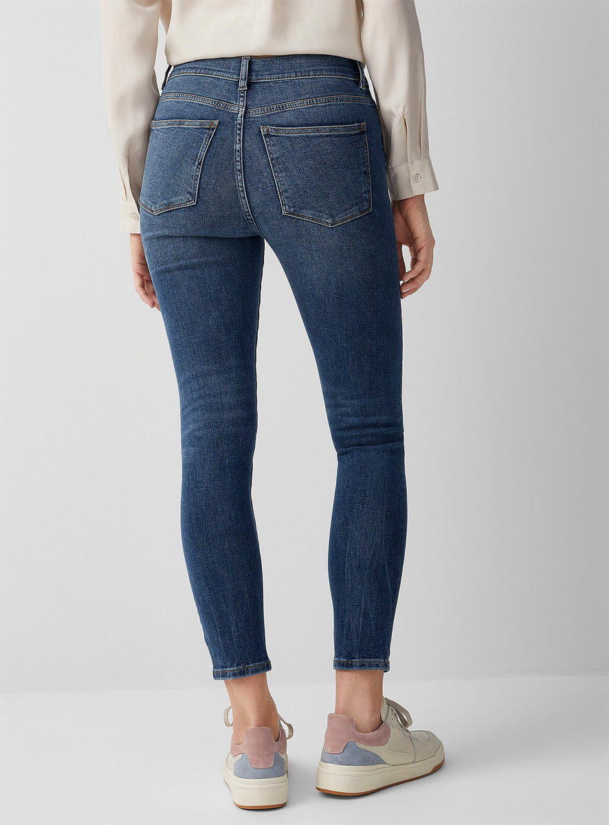 Farrow Skinny High Rise Instasculpt Ankle Jeans