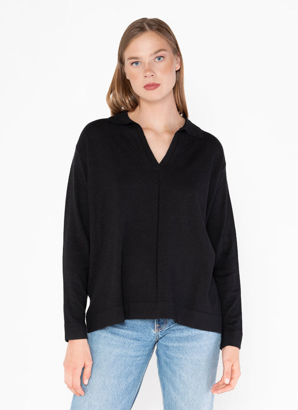 Knit  Sweater | Black