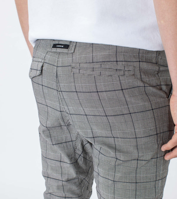 CHECK SURESHOT JOGGER | GREY INDIGO
