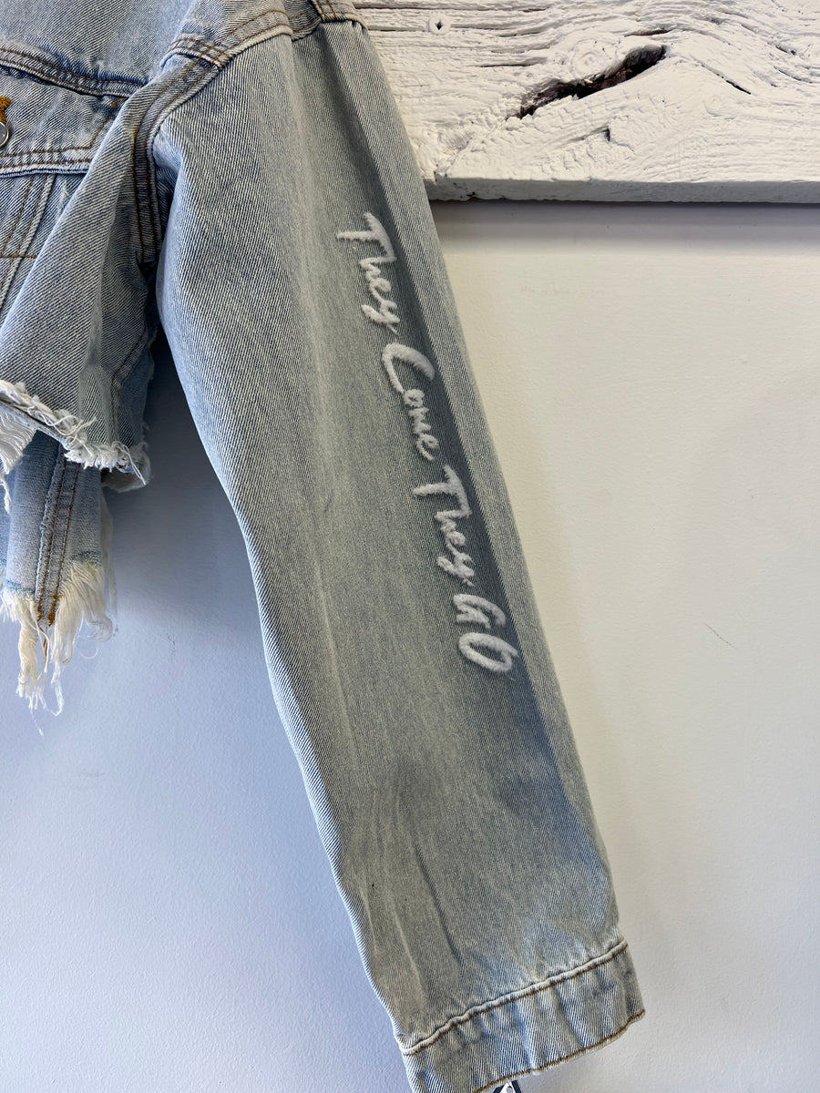 【ファッション通販】 YOUR KNOW POWER Girl Rich Little Poor – JACKET DENIM Clothing