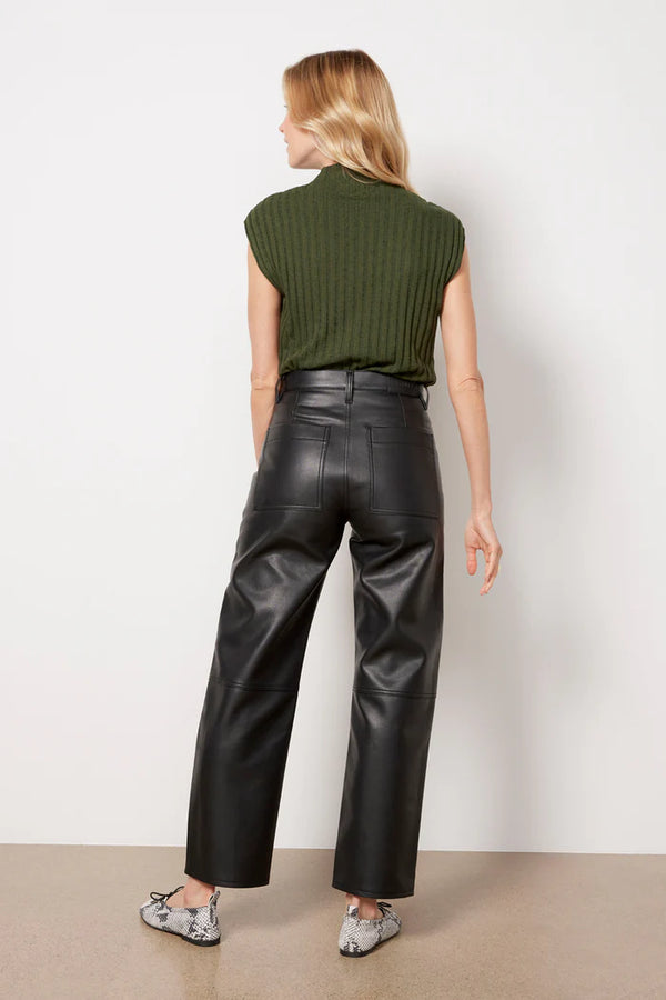 Taylor High Rise Arched Pant I Slate Black