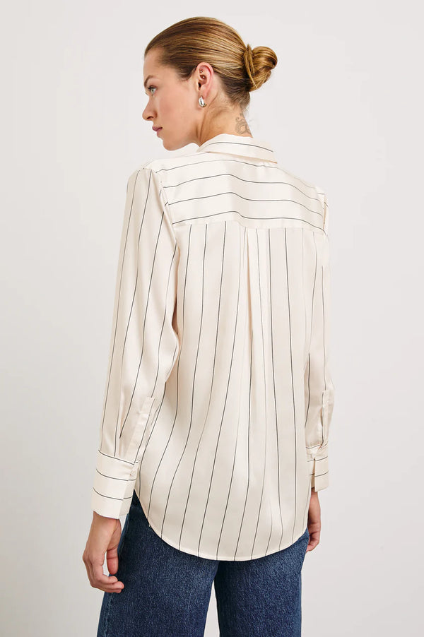 Sage Blouse I Brixton Stripe