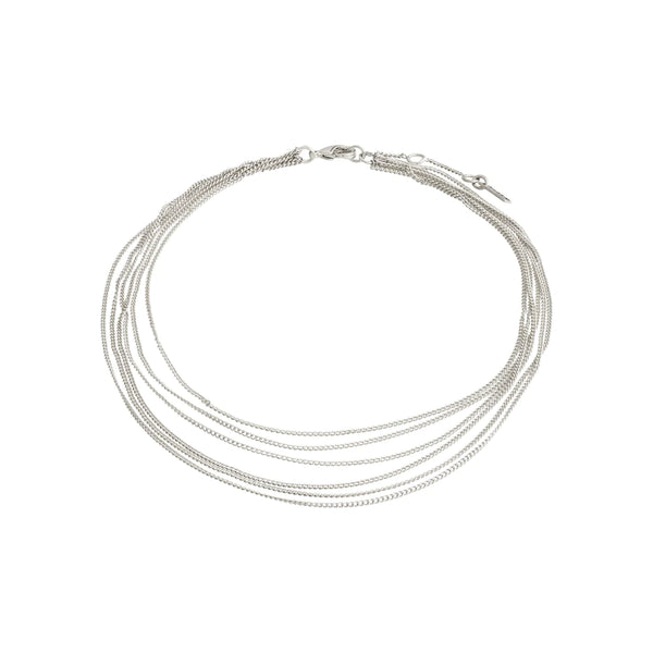 PAUSE RECYCLED ANKLE CHAIN I Silver