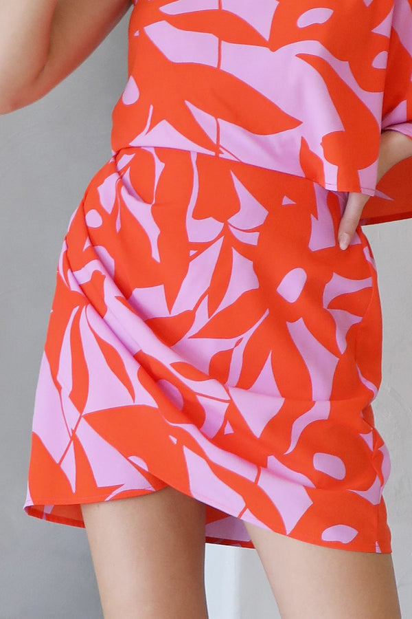 Tropic One-Sleeve Dress