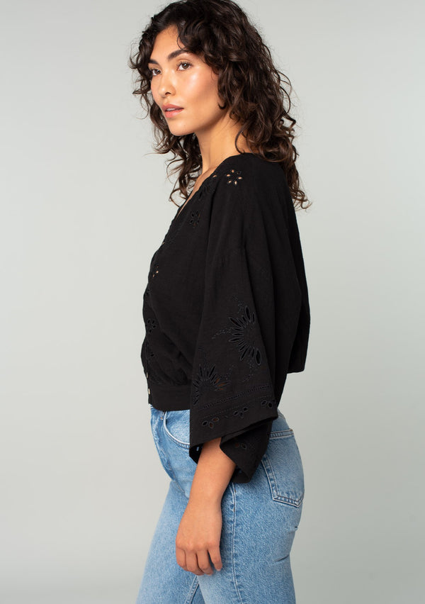 Tiara Eyelet Blouse- PREORDER