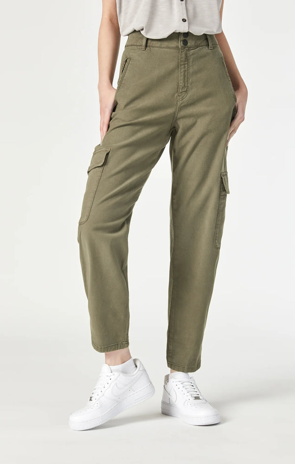 Elsie Black Luxe Twill Cargo I Capers
