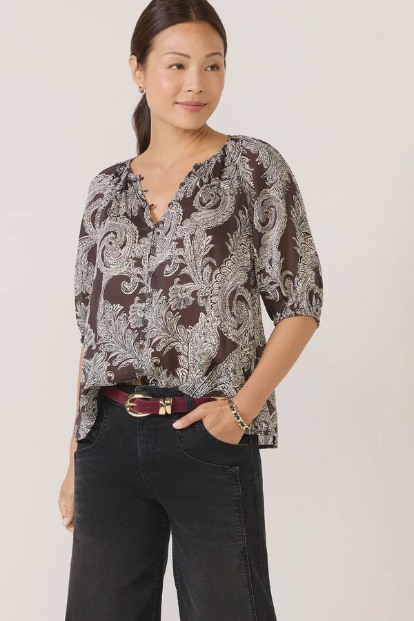 Petra Paisley Blouse