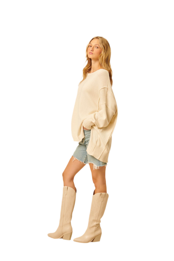 Carter Pullover I Coconut