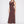Load image into Gallery viewer, Dara Draped Midi Dress I Dark Fig PRE ORDER
