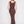 Load image into Gallery viewer, Dara Draped Midi Dress I Dark Fig PRE ORDER
