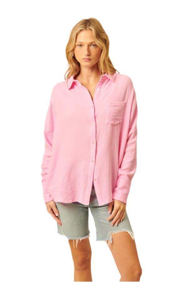 Wyatt Button-down I Orchid