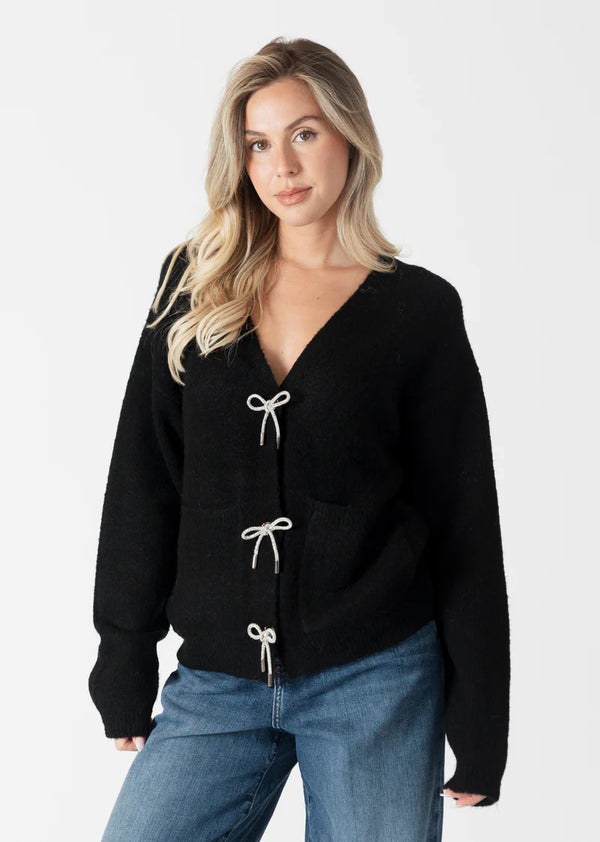 Stella Bow Cardigan