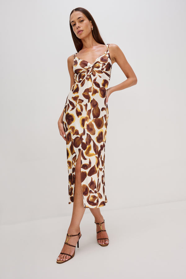 Viviana Dress I Espresso