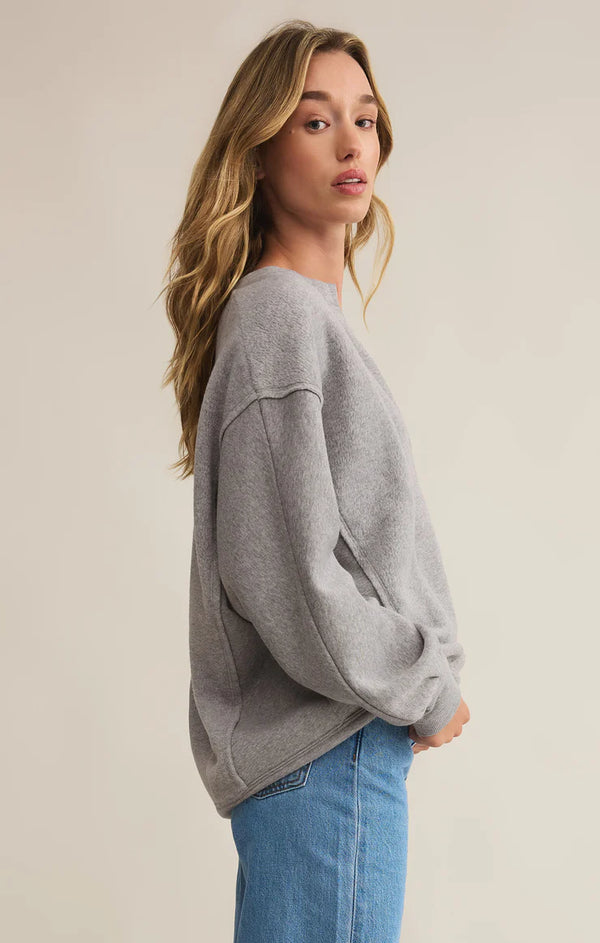 Out of Towner Sweatshirt I Heather Grey