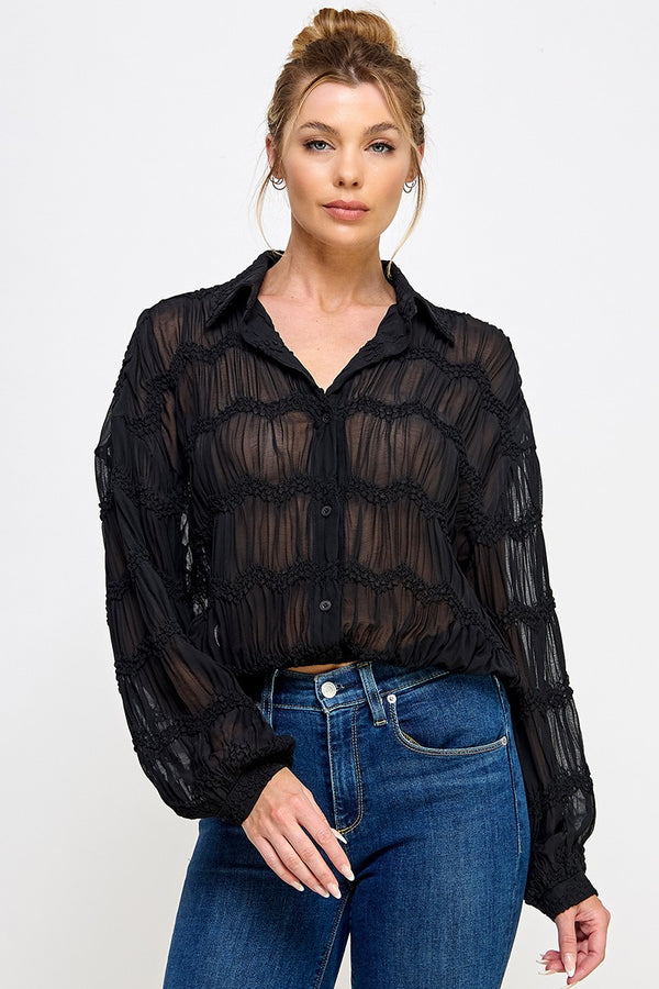 Madalyn Blouse I Black