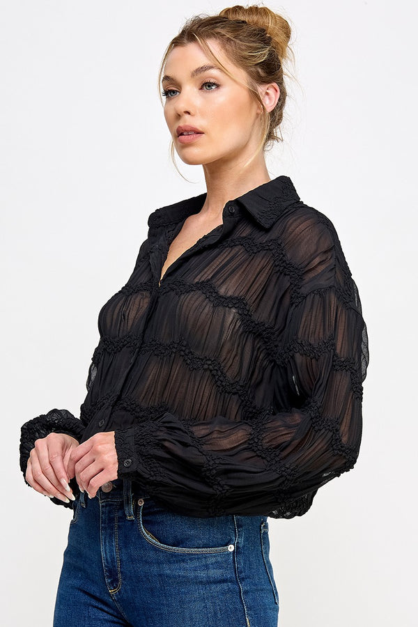 Madalyn Blouse I Black