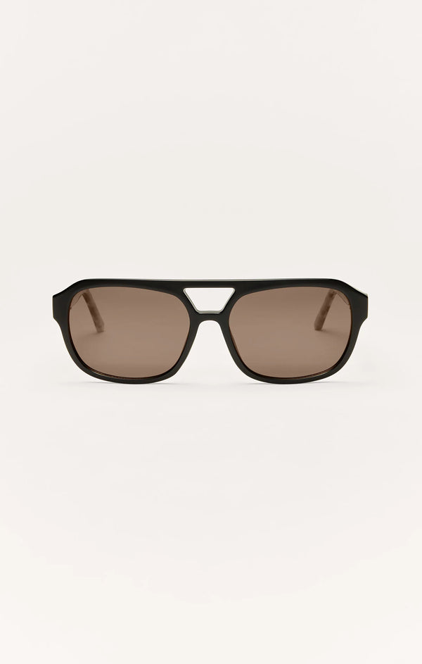 After Hours Polarized Sunglasses I Black Tort Brown