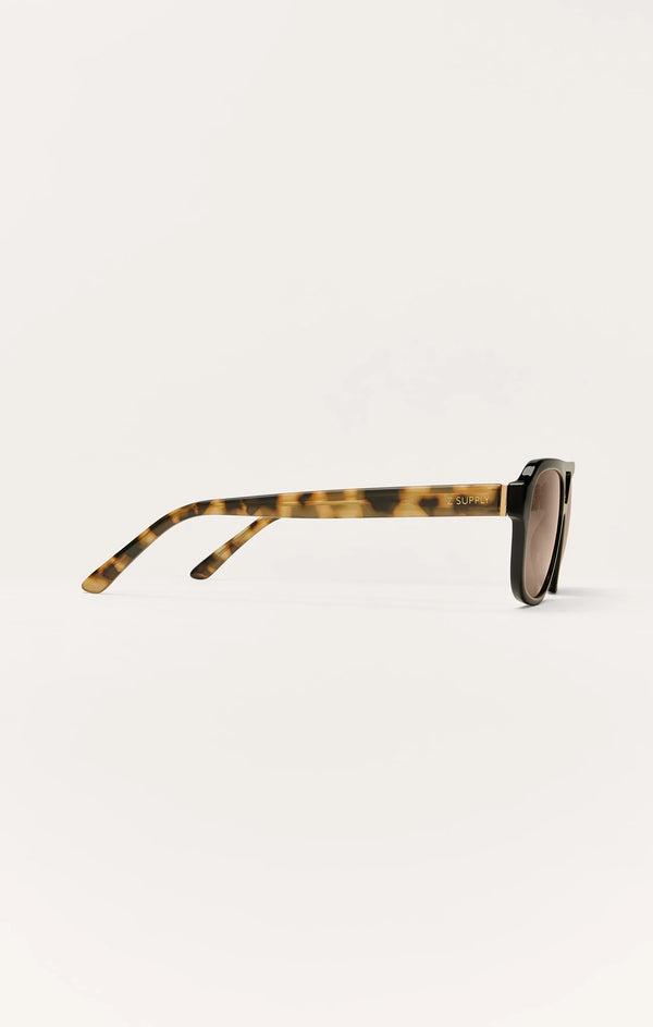 After Hours Polarized Sunglasses I Black Tort Brown