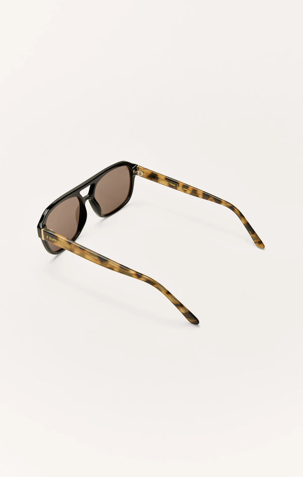 After Hours Polarized Sunglasses I Black Tort Brown