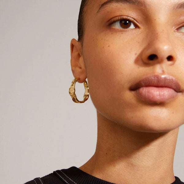 Julita Hoop Earrings I Gold Plated