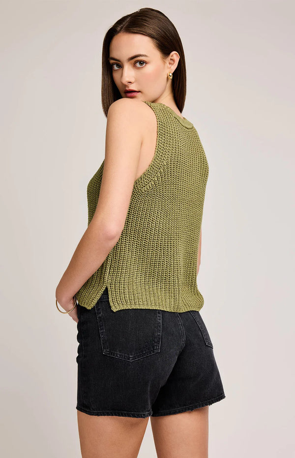 Andrea Knit Top I Matcha