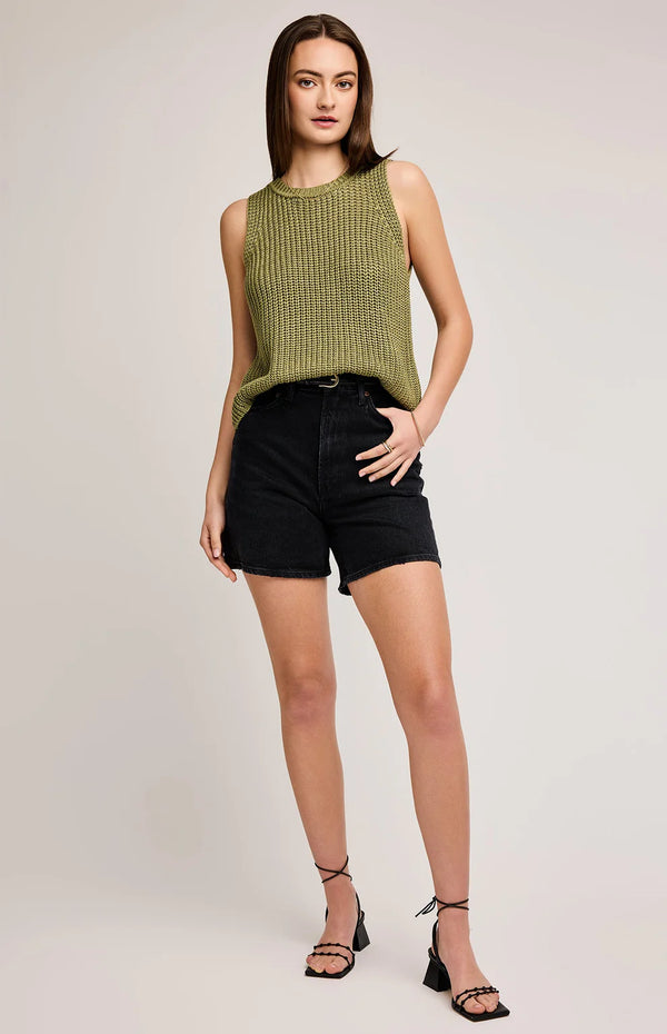 Andrea Knit Top I Matcha