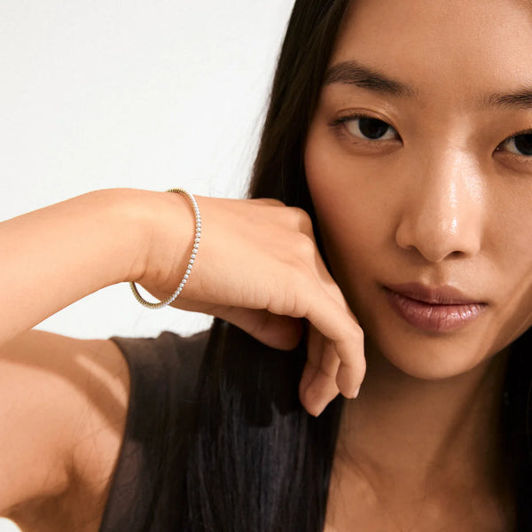 Arash Pearl Bracelet I Gold Plated