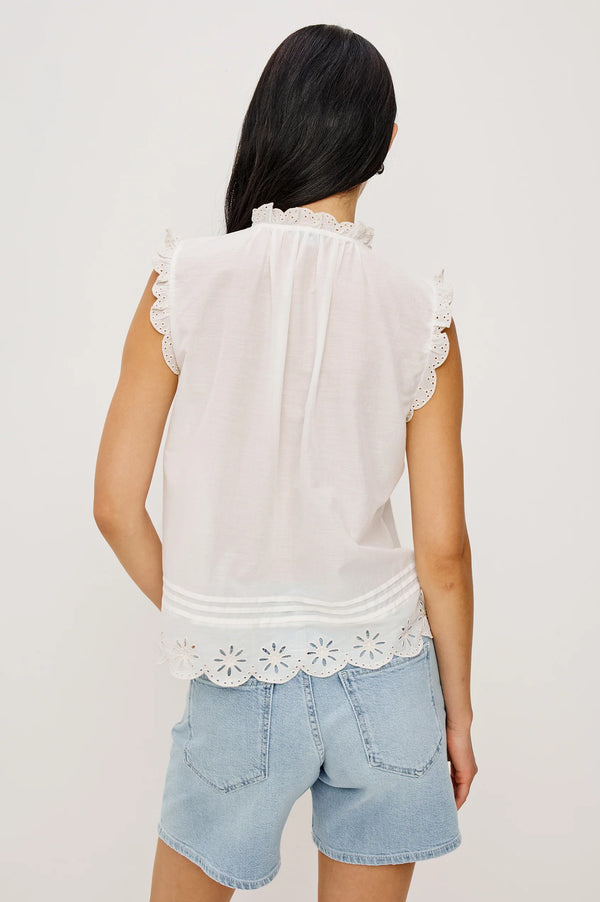 Avery Blouse I White