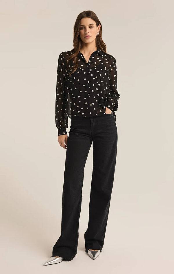 Vivienne Polka Dot Top