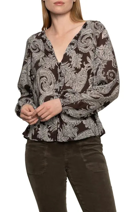 Petra Paisley Blouse