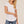 Load image into Gallery viewer, Ribbed curved hem tee | White
