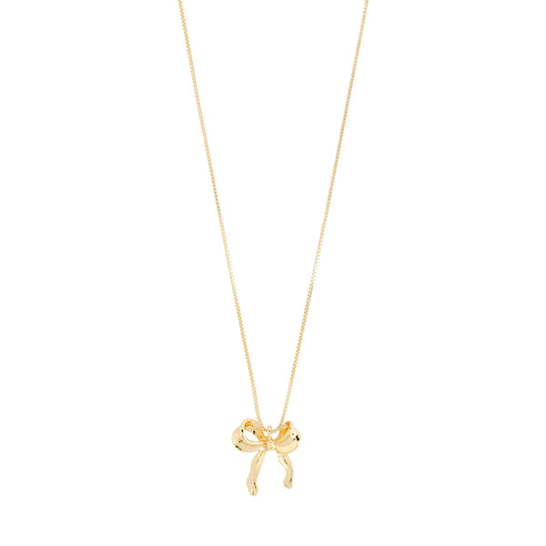 Cassian Bow Necklace I Gold Plated