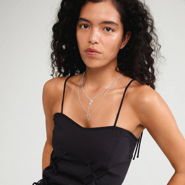 Breeze 2-in-1 Necklace I Silver Plated