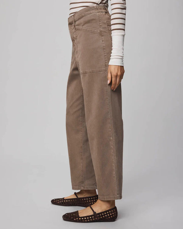 Carissa Twill Pant I Cedar Brown