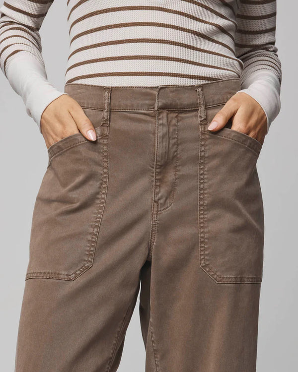Carissa Twill Pant I Cedar Brown