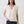 Load image into Gallery viewer, Iconic V Neck Dolman Tee I Chalk
