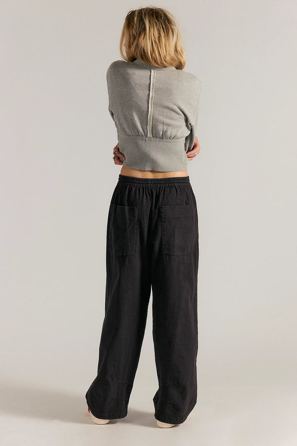 Chambers Laid Back Pull On Pant I Black