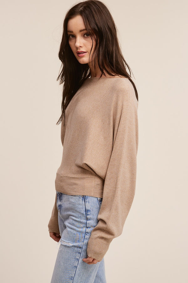Chloe Cashmere Pullover I Camel