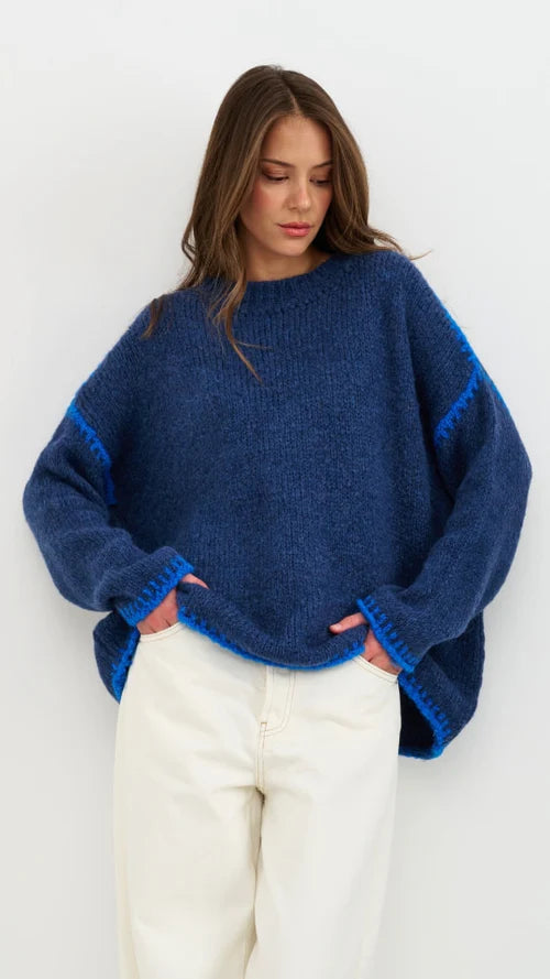 Cleo Sweater I Blue