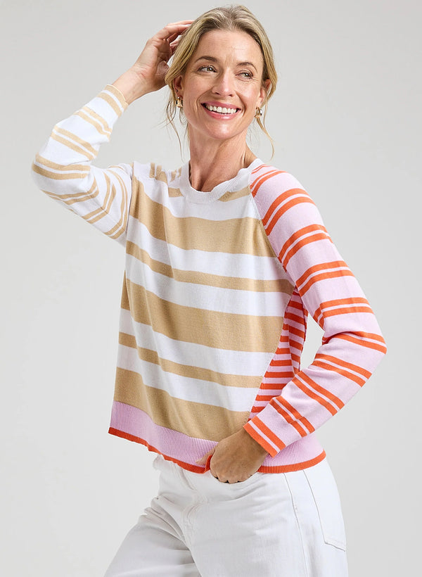 Crazy Stripe Sweater