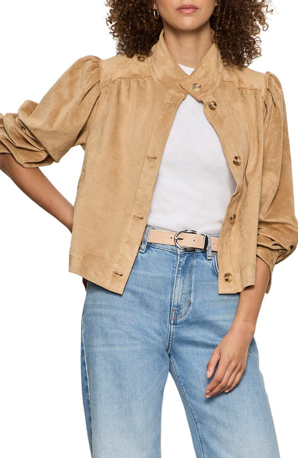 Charlotte Suede Jacket
